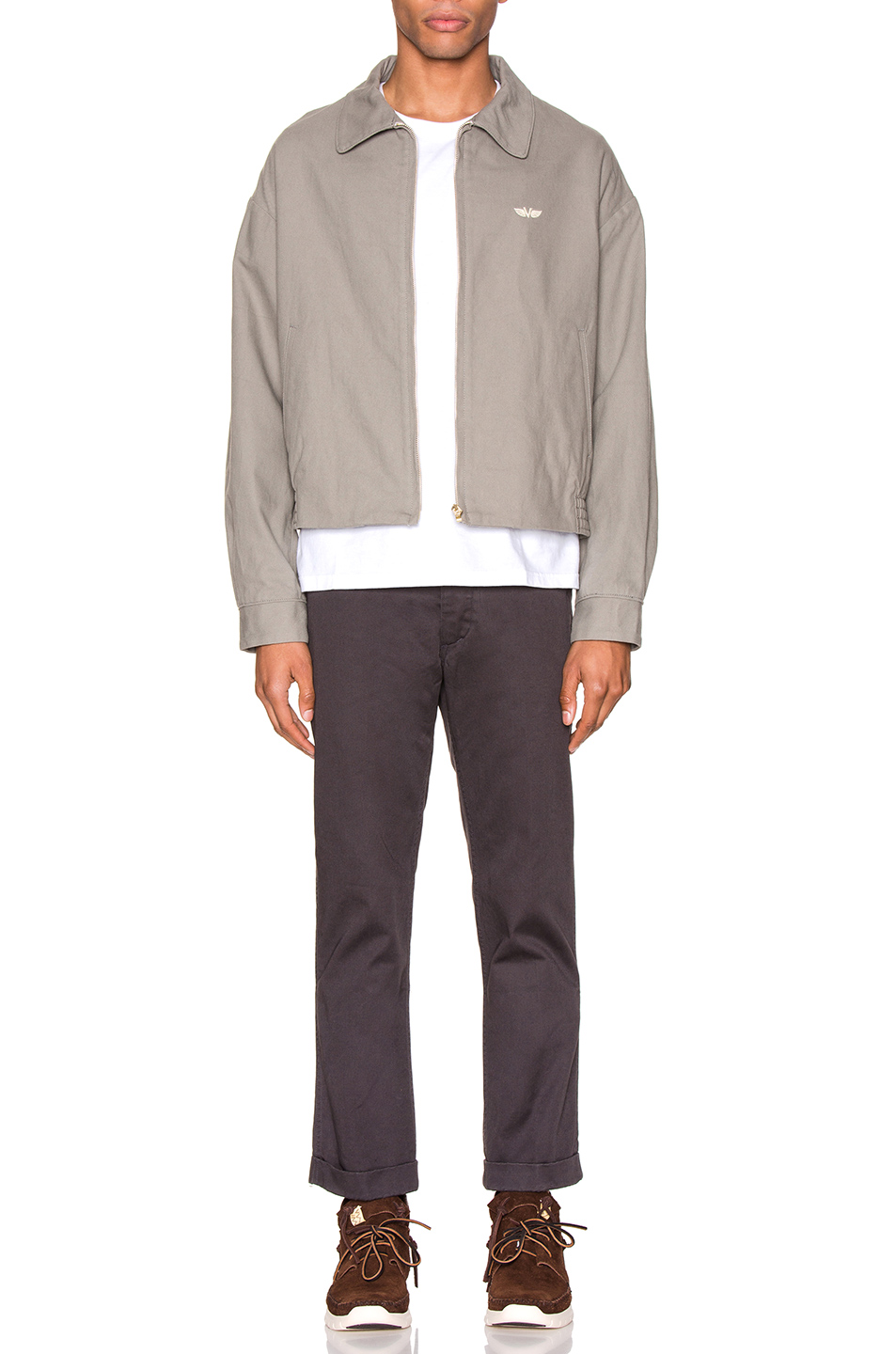 image 4 of visvim high water chino in black