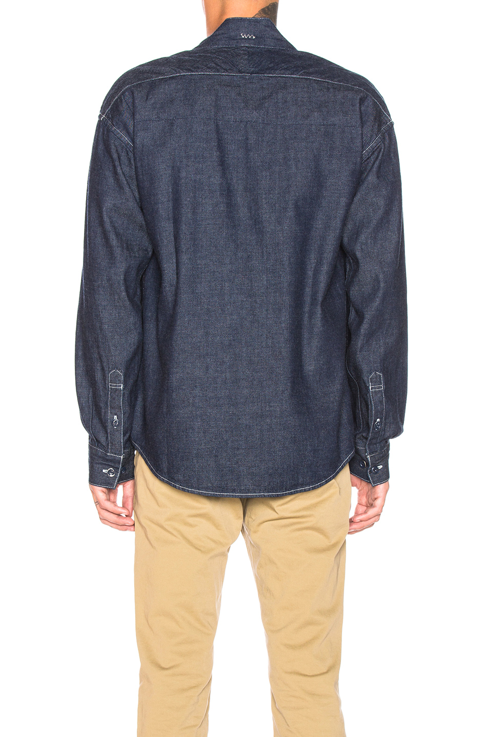 visvim lhamo shirt – one wash | fwrd