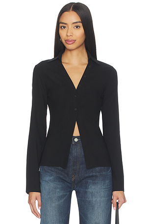 Madeline Button Front Top ALL THE WAYS