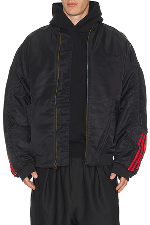 x Willy Chavarria Satin Bomber Jacket adidas Originals