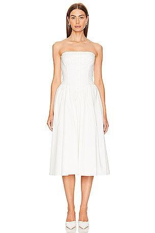 Strapless Holland Dress Amanda Uprichard