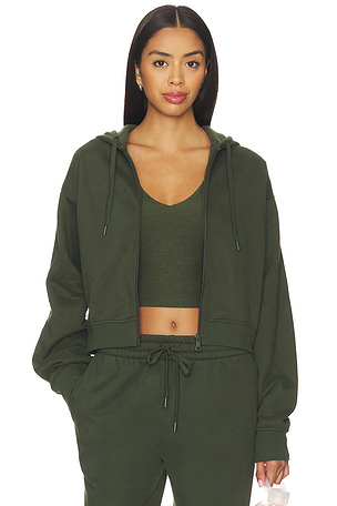 Luxe Fleece Zip Up Hoodie Beyond Yoga