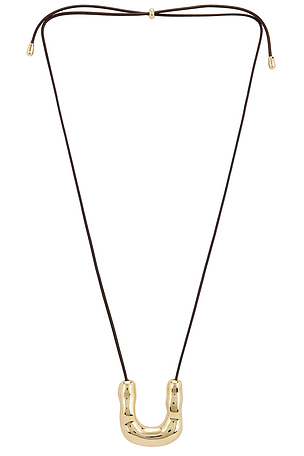 Liquid Luxe Cascade Curve Necklace Ettika