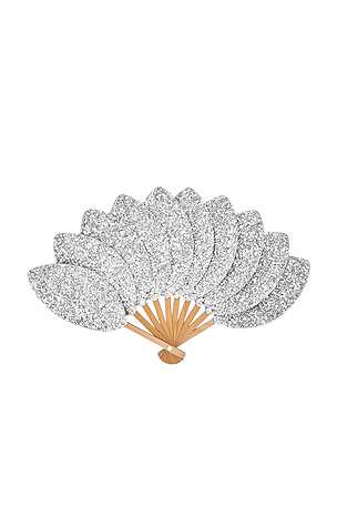 Mini Palmette Glitter The Compact Fan Eva Ventai