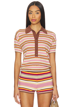 Sable Polo Shirt FAITHFULL THE BRAND