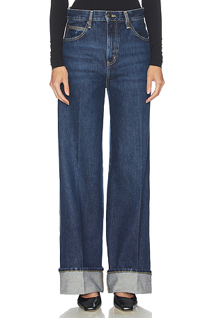 PIERNA ANCHA THE CUFFED WIDE FRAME