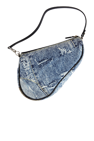 Dior Denim Saddle Bag FWRD Renew AU$ 1,531.71 PRE-OWNED