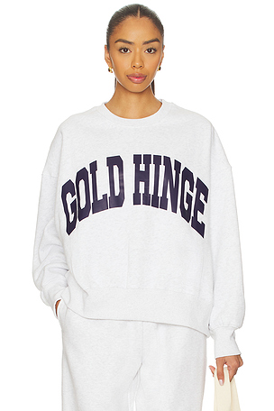 SUDADERA DE MANGA ANCHA WIDE ARM SWEATSHIRT Gold Hinge