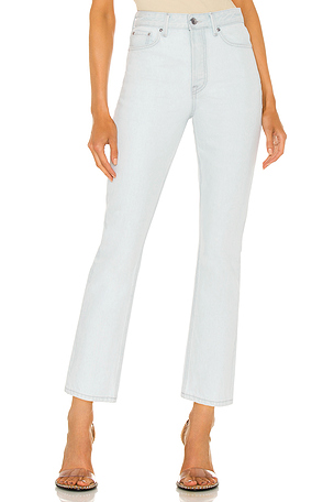 Karolina High Rise Straight Crop Jeans GRLFRND
