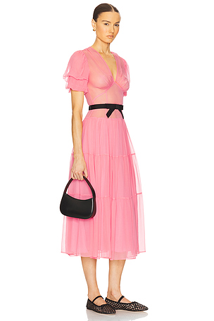 The Sasha Dress in Silk Chiffon Helsa