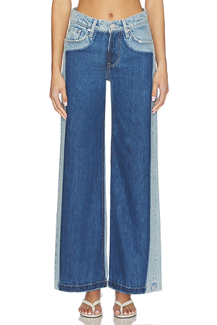 Rylee Low Rise Loose With Patch Jeans Hudson Jeans