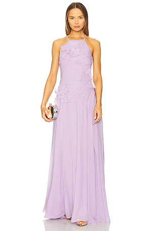 Amya Petal Gown LEO LIN