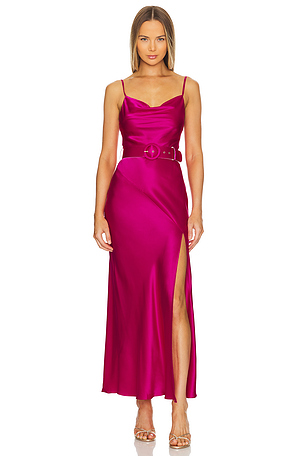 x REVOLVE Simone Cowl Neck Gown NICHOLAS