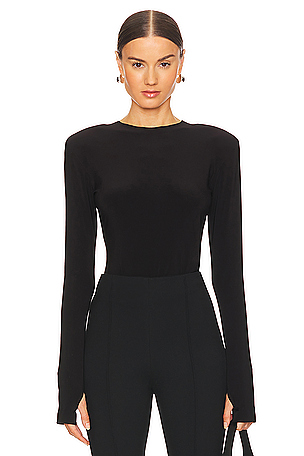 Shoulder Pad Top Norma Kamali