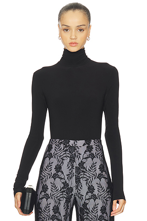 BODY DE CUELLO ALTO Y MANGA LARGA Norma Kamali