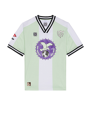 Cap 23 Soccer Short Sleeve Tee OFF-WHITE