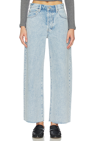 Tate Crop High Rise Wide Jeans PISTOLA