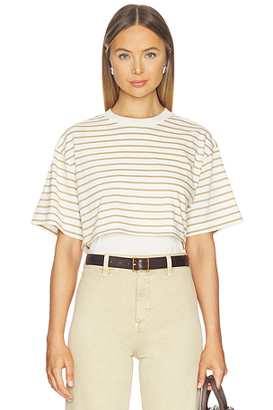 Camryn Boxy Tee Overlay Top PISTOLA