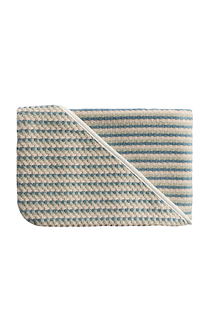 Organic Mini Mosaic Hooded Toddler Towel Parachute