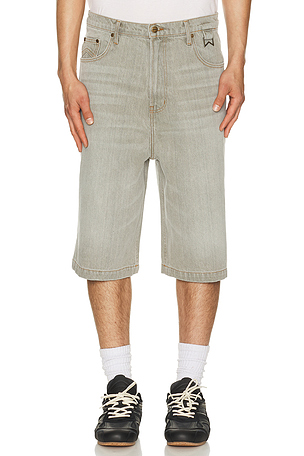 Baggy Traxedo Denim Shorts Rhude