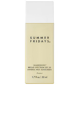 ShadeDrops Broad Spectrum SPF 30 Mineral Milk Sunscreen Summer Fridays
