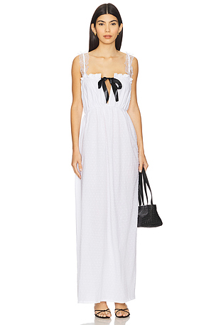 Classic Bow Maxi Dress SWF