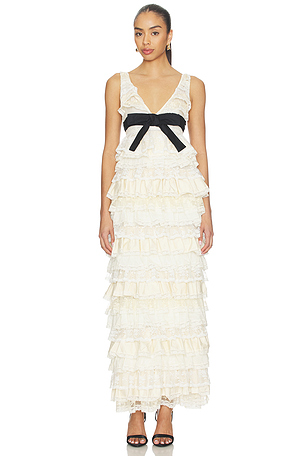 VESTIDO LARGO MOONLIT WALTZ Yuhan Wang